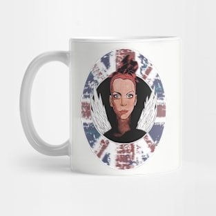 Angry Brit Angel Mug